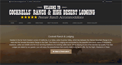 Desktop Screenshot of highdesertlodging.com