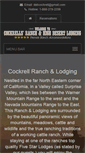 Mobile Screenshot of highdesertlodging.com